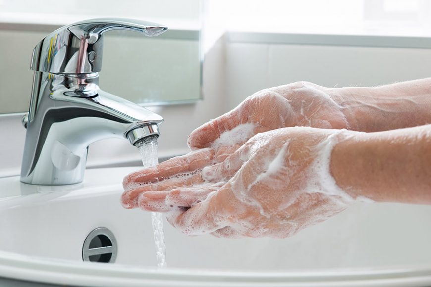 washing hands OCD